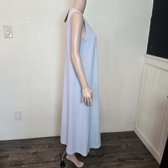 Mm Lafleur Dress Size Medium Gray Sleeveless Midi Nwt Read Description - Picture 8 of 17